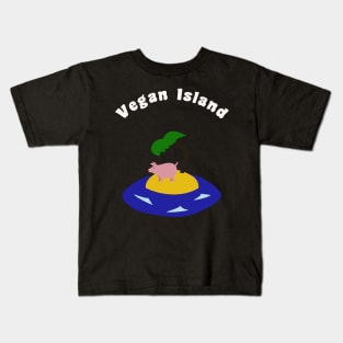 Vegan Island Kids T-Shirt